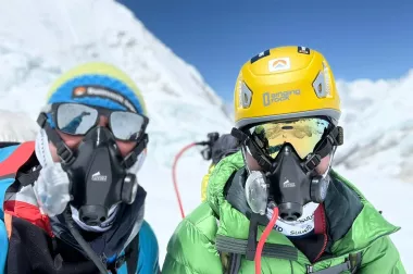 Dobytí Mt. Everestu Slaňáky Romanem Kozelkou a Milanem Schagererem