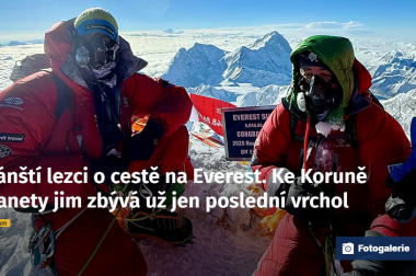 Slánští lezci o cestě na Everest. Ke Koruně planety jim zbývá už jen poslední vrchol